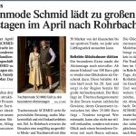 PR Tips Aktion April